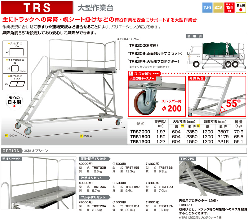 大型作業台　TRS