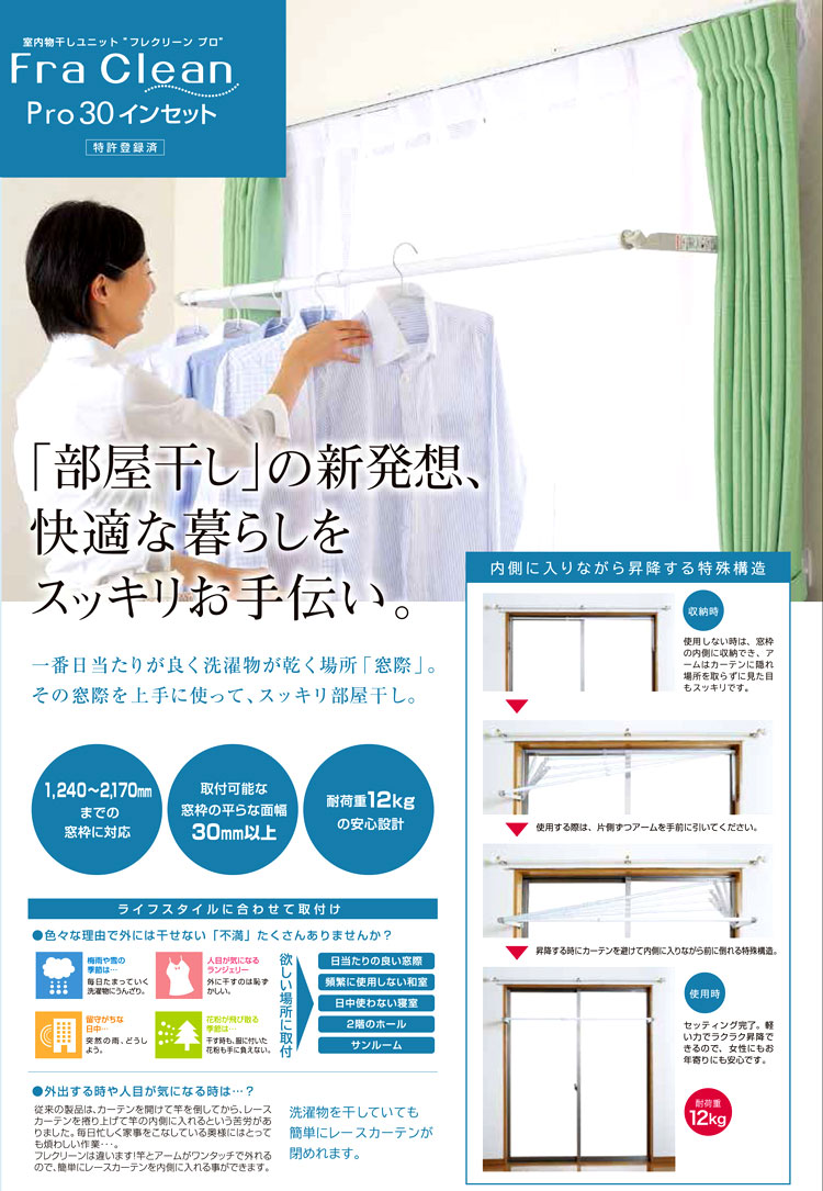 フレクリーンPro30インセット
