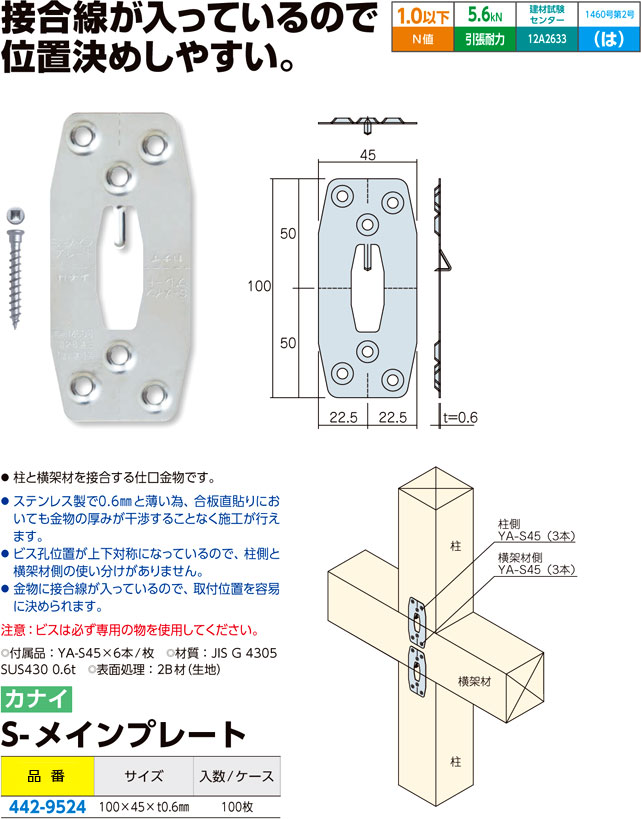 ニートプレート 建築構造金物 通販