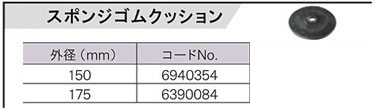 PE-202・PE201・PE-2100・PE-1400・PE-2010・PE1600用スポンジゴムクッション