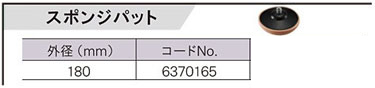 PE-202・PE201・PE-2100・PE-1400・PE-2010・PE1600用スポンジパット