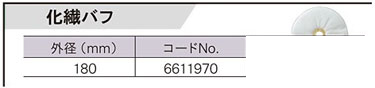 PE-202・PE201・PE-2100・PE-1400・PE-2010・PE1600用化繊バフ