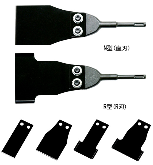 清水製作所 (ラクダ) 〔ラクダ〕電動ハンマー用スクレッパ 替刃 10143