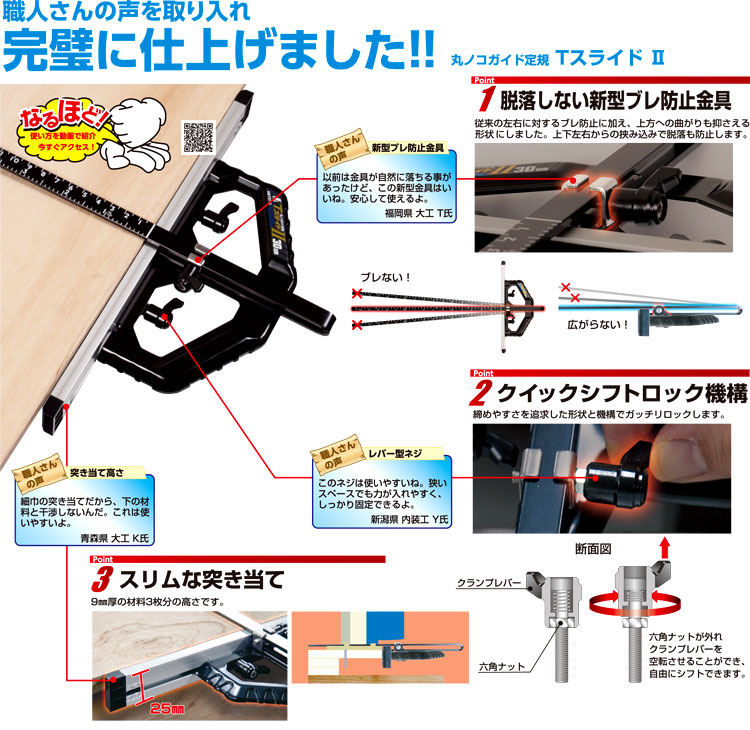 独特の素材 シンワ マキタ 丸鋸定規