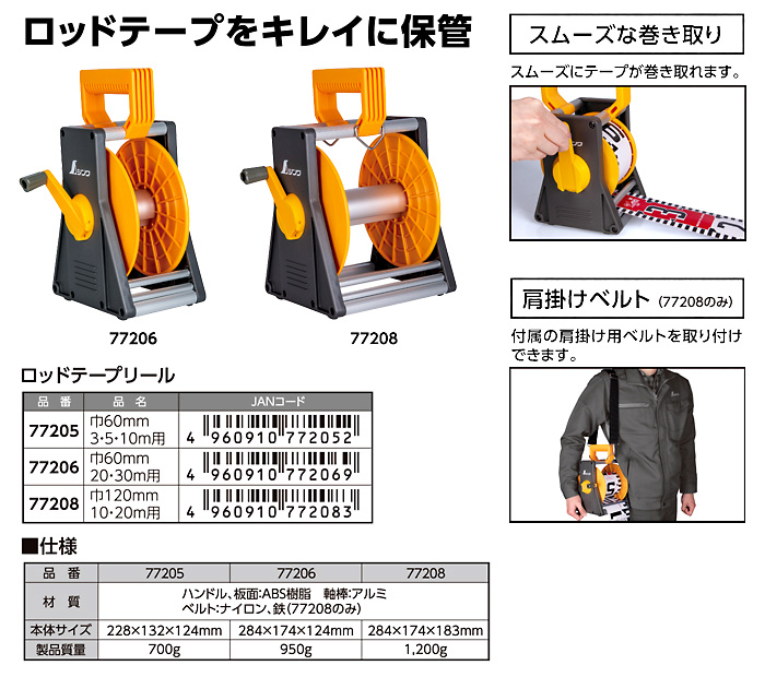 ロッドテープリール