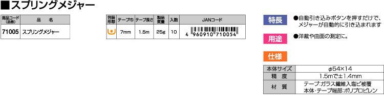 スプリングメジャー
