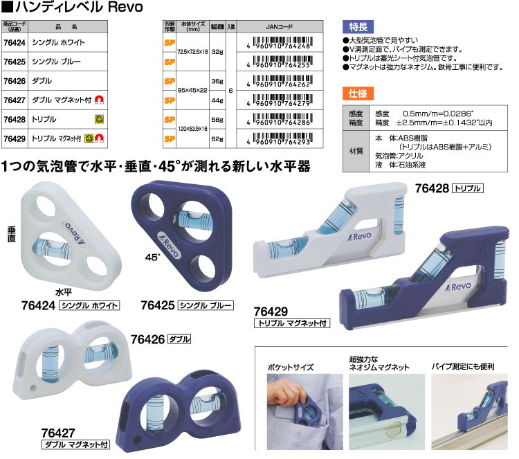 ハンディレベルRｅｖｏ