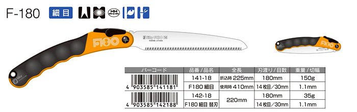 シルキーF-180細目