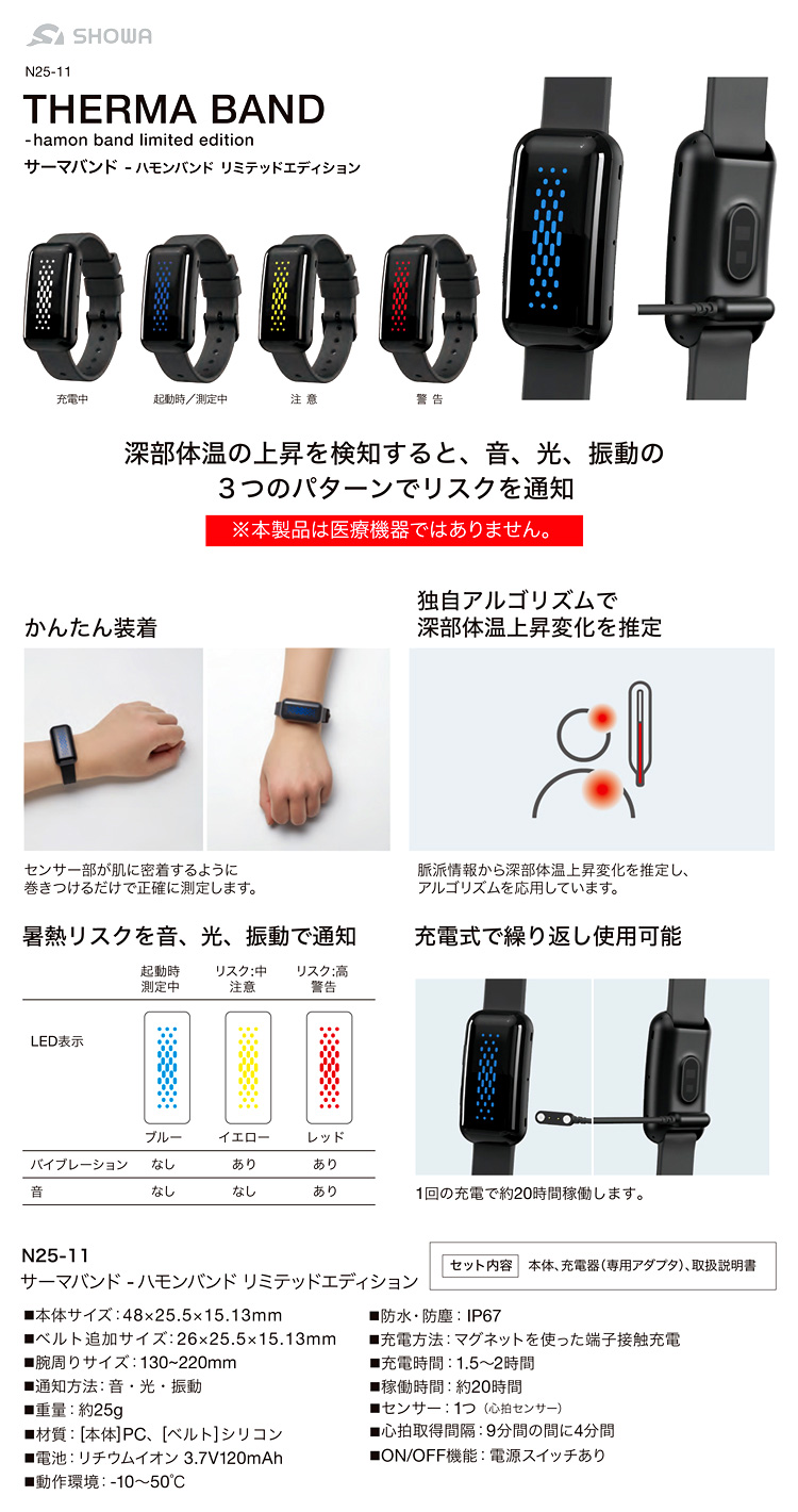熱中対策サーマバンド(ハモンバンドリミテッドエディション)