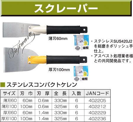 ステンレスコンパクトケレン