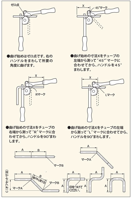 新製品情報も満載 HFS R パイプベンダー レバー式ベンダー 9.52ｍｍ 180度 チューブベンダー 銅管 曲げ工具