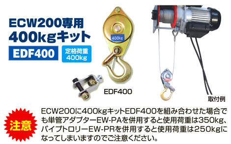 ECW200専用400kgキット