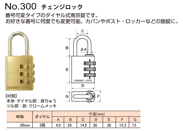 チェンジロックNo.300