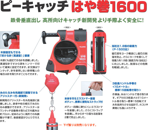 ピーキャッチはや巻1600