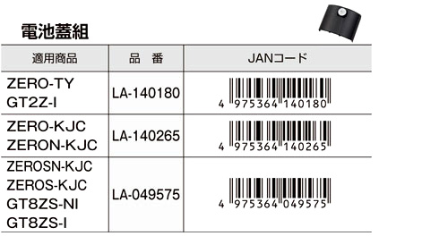 【交換用部品】タジマレーザー部品〔電池蓋組〕