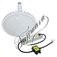 <a href="https://www.dogudoraku.com/catalog/product_info.php/products_id/170709">ハイスペックハイディスクLED200W(口金式) 〔L200V2-E39-HMW-50K-N〕 【乳白ワイド】光束33500Lm入力100V/200V兼用、口金E39</a>