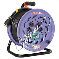 <a href="https://www.dogudoraku.com/catalog/product_info.php/products_id/31372">屋内型ロック式コンセントドラム(アース・漏電保護付) 〔NF-EB34L-15A〕 電線仕様VCT2.0×3長さ30mコンセント数4</a>