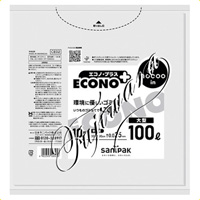 <a href="https://www.dogudoraku.com/catalog/product_info.php/products_id/199494">〔ごみ収集〕エコノプラス nocoo in【100L】 〔CE02〕 サイズ1000×1000×0.025mm半透明〔10枚入〕</a>