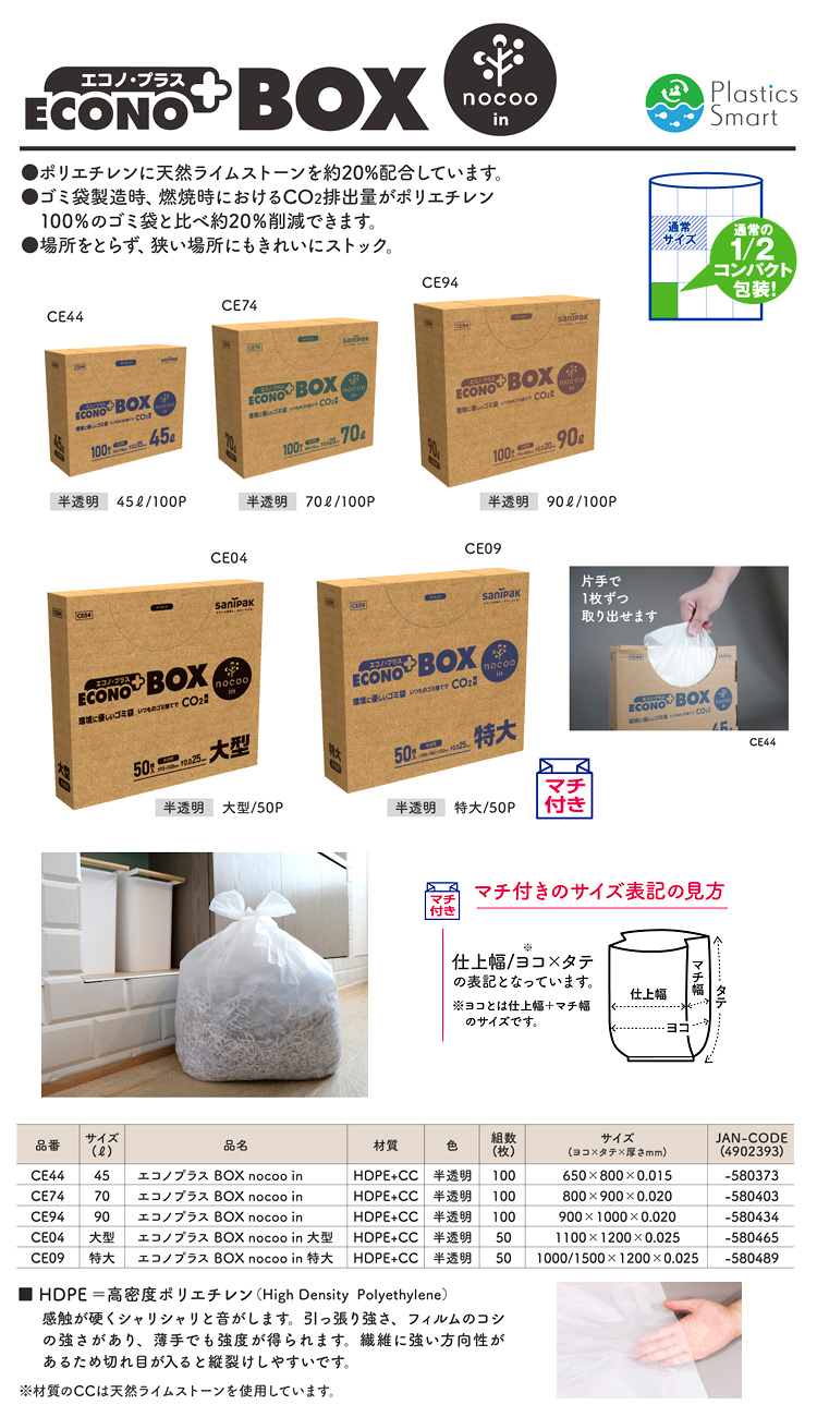 〔ごみ収集〕エコノプラスBOX nocoo in