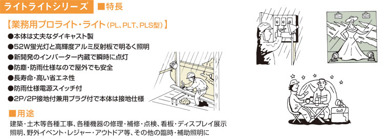 屋外業務用プロライトバイス取付け型