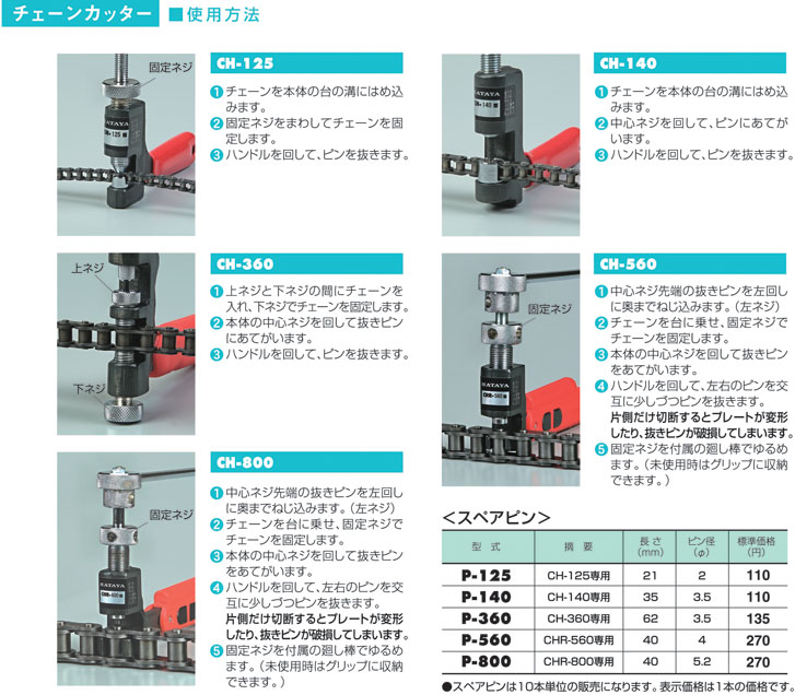 全国総量無料で ハタヤ チェーンカッター 8〜3 チェーン用ラチェットハンドル式 CHR560 3702880