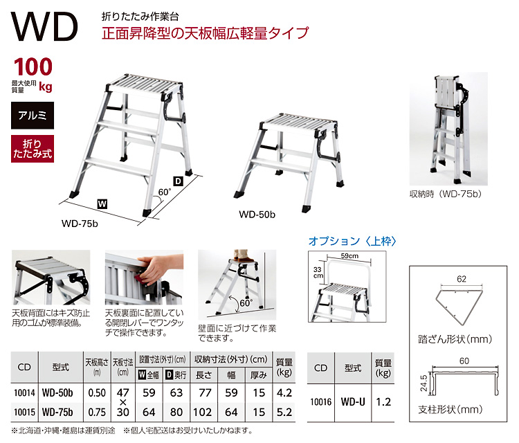 ハセガワ 折り畳み式作業台