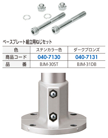 〔フリーRレール〕ベースプレート組立用ネジセット