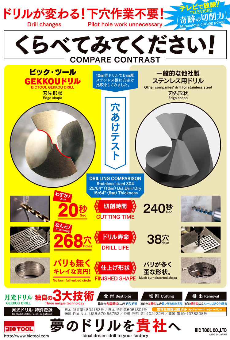 月光ドリル 2.8mm