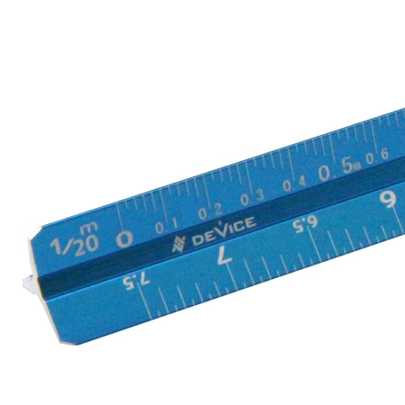 〔SK11〕DEVICE三角スケール快段目盛(建築士用)