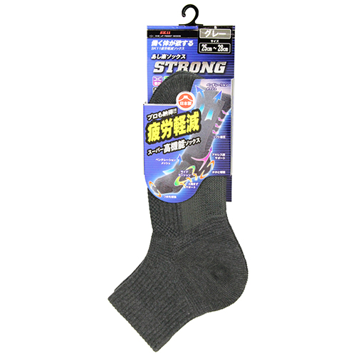 〔SK11〕あし楽ソックスSＴRＯＮＧ