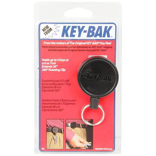 〔KEY-BAK〕ロータリーキーリール90cm