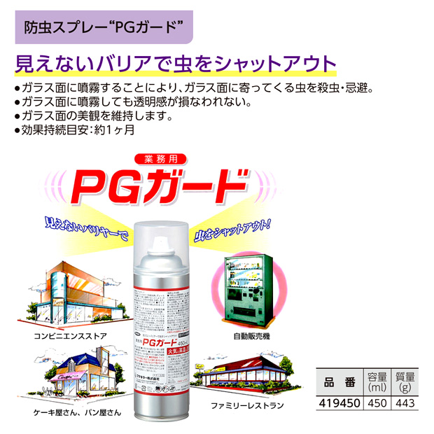 防虫スプレー「PGガード」