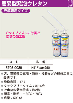 簡易型発泡ウレタンHTフォーム250