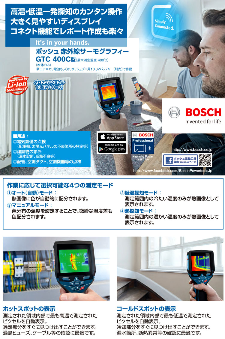 赤外線サーモグラフィ