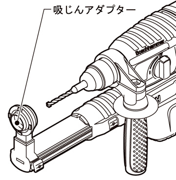 吸じんアダプター