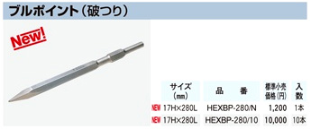 六角軸ブルポイント