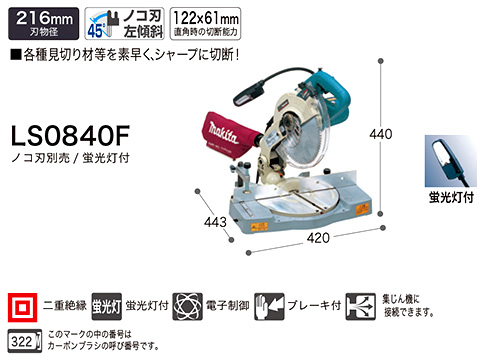 ２１６ミリ卓上マルノコ