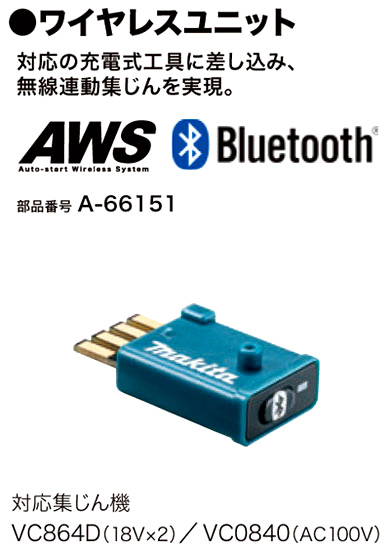 AWS〔Bluetooth〕ワイヤレスユニット