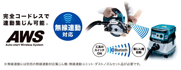 125mm14.4V【6.0Ah電池付】充電式マルノコ(無線連動対応)