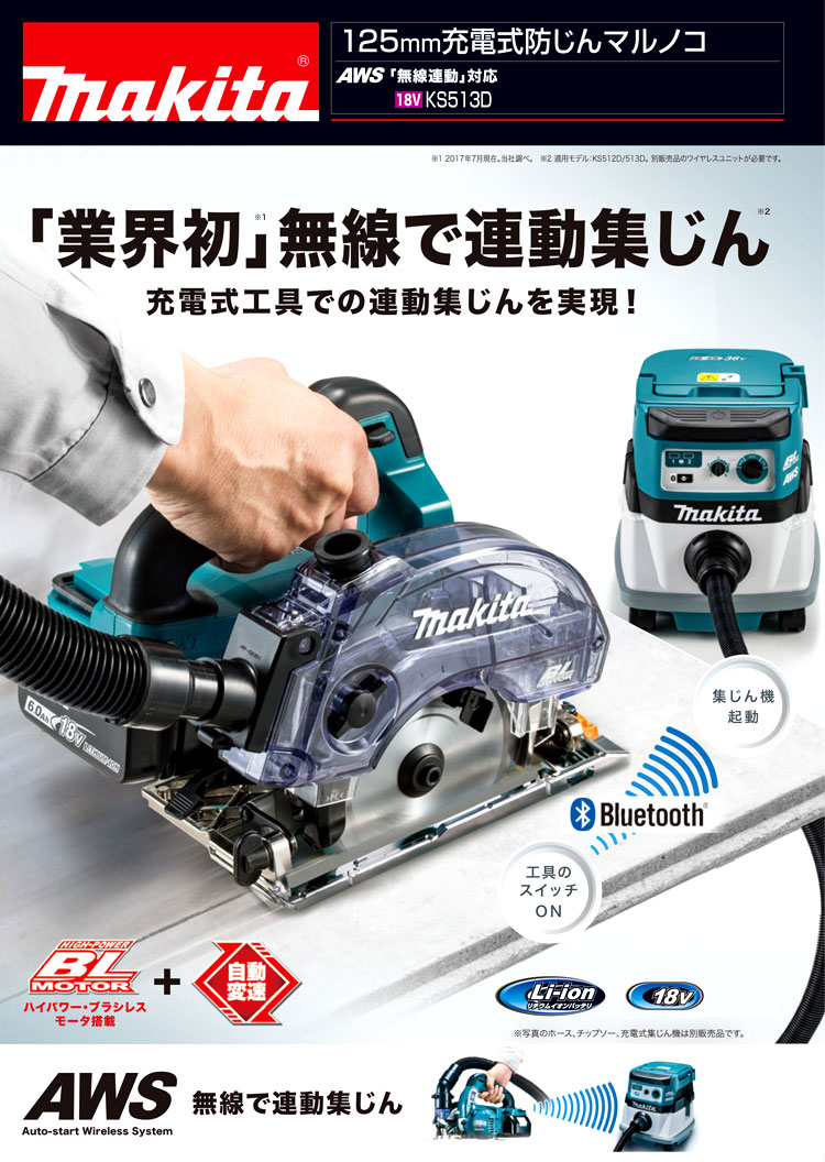 マキタ/makita工具セットKS513D VC867D