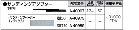 レシプロソー用サンディングアダプター