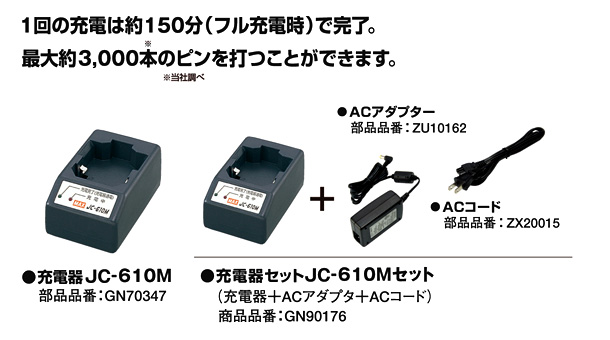 ガスネイラ用器充電セット