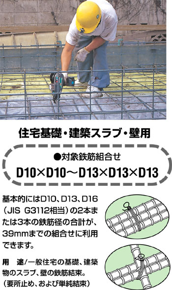 鉄筋結束機用タイワイヤ