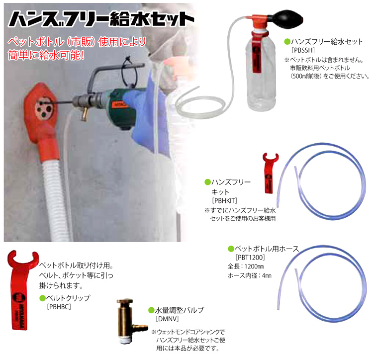 買い誠実 工事資材通販 ガテン市場止水ボール用 空気注入ホース 排気機能付