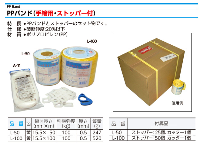手締め用PPバンドセット