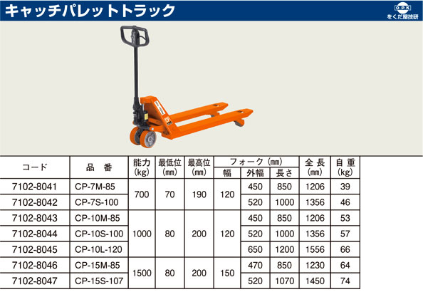 〔運賃別途〕キャッチパレットトラック